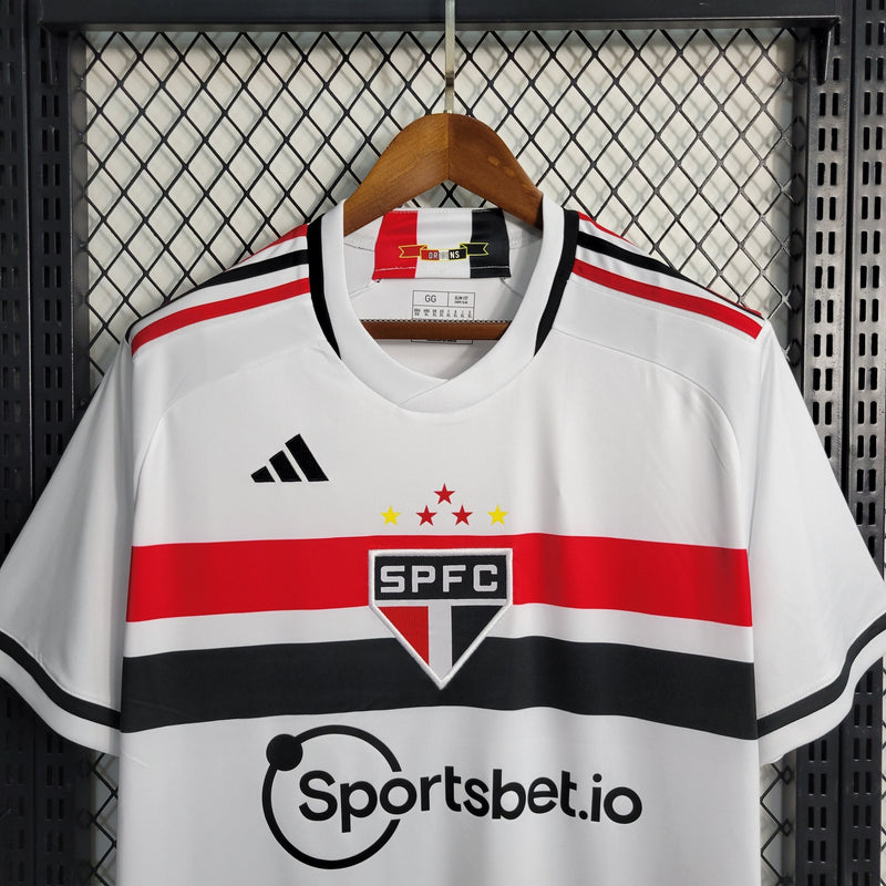 Camisa São Paulo l 2023/24 Branca - Modelo Torcedor