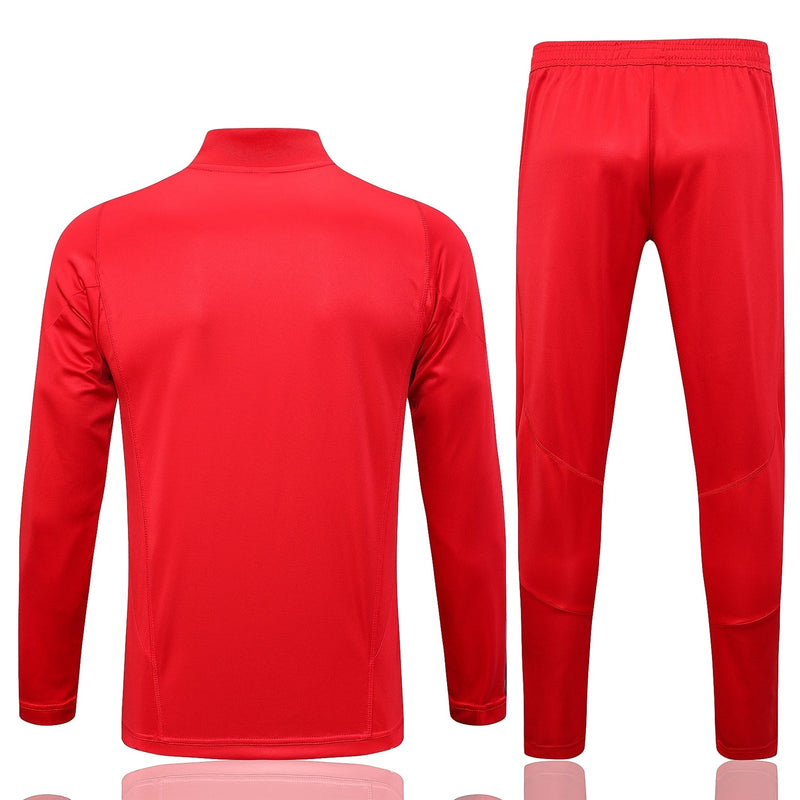 Conjunto de Frio CR Flamengo 2023/24 Vermelho - Treino