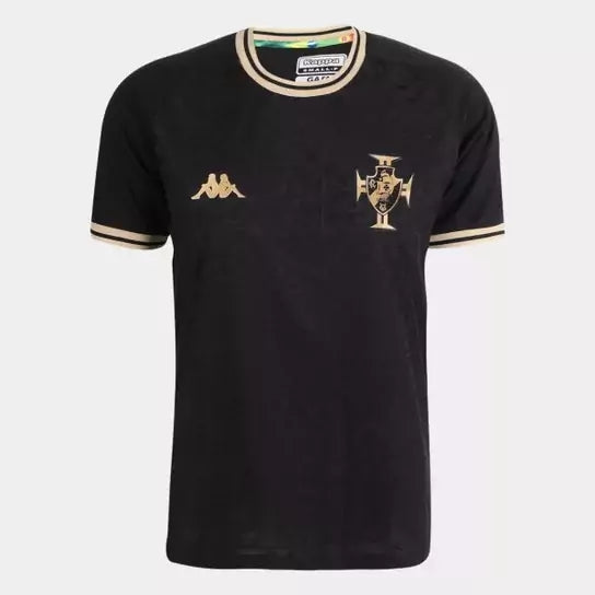 Camisa Feminina Vasco da Gama Goleiro 2022/23 Preta - Modelo Baby Look