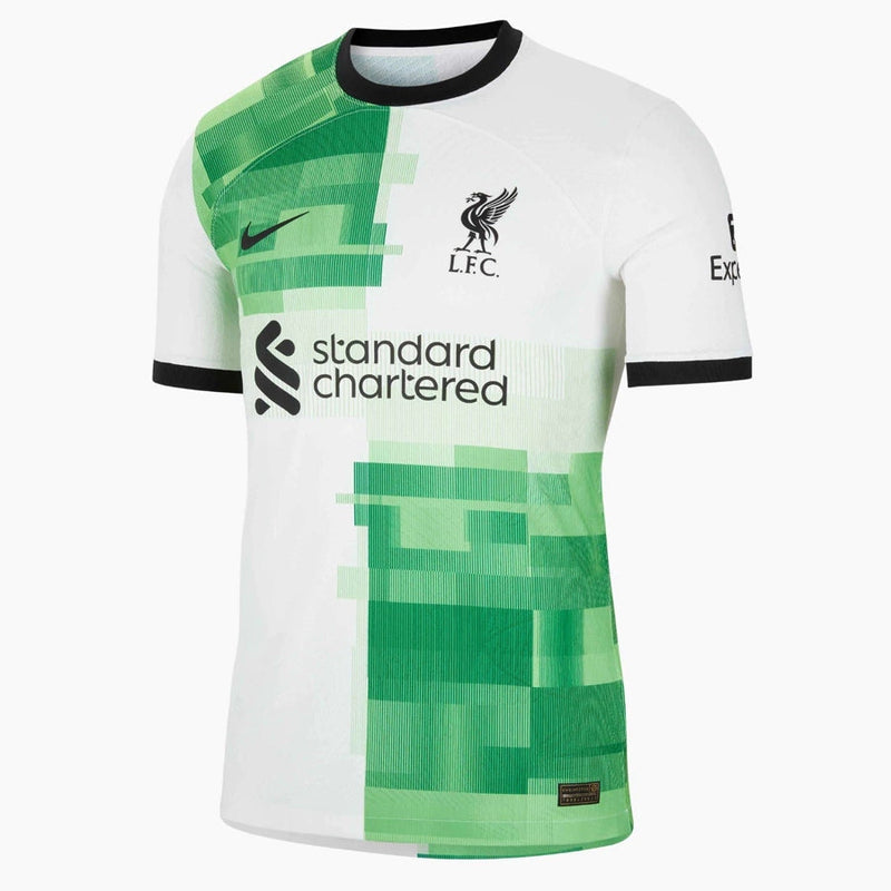 Camisa Liverpool ll 2023/24 Branca e Verde - Modelo Torcedor